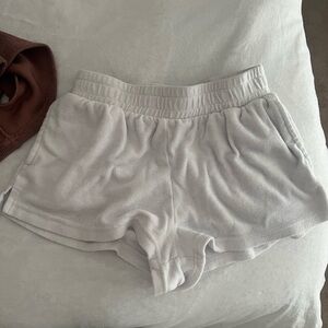 Forever 21 White Athletic Shorts